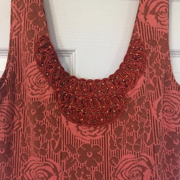 Free People Scoop Neck Dress with Tulle (Size S) - Picture 2 of 5